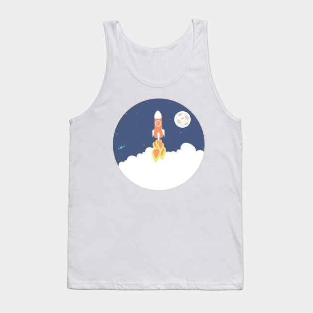 Space Quest Tank Top by CanossaGraphics